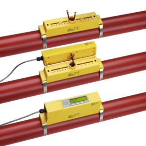 fixed ultrasonic clamp-on flow meter