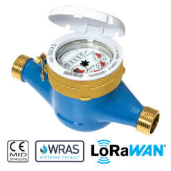 ½" B Meters GMDM-I Multi Jet Cold Water Meter, Q3 = 2.5