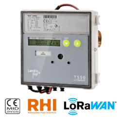 1" BSP Landis+Gyr Ultraheat T550 (UH50) Heat Meter, qp 3.5