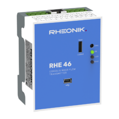 Rheonik RHE 46 Economic DIN Rail Coriolis Mass Flow Transmitter