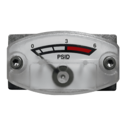 Mid-West Model 126 Piston Type Differential Pressure OEM Indicator, 5 - 20 PSID