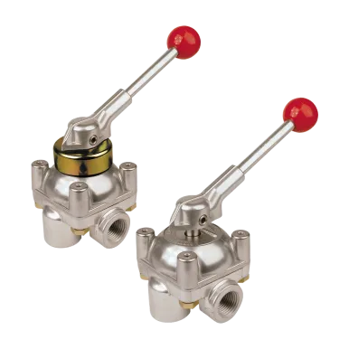 Barksdale Shear-Seal Manual Directional Control Air Valve