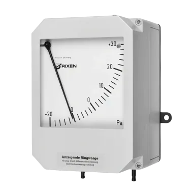 Rixen Messtechnik RW65 Ringbalance Differential Pressure Indicator